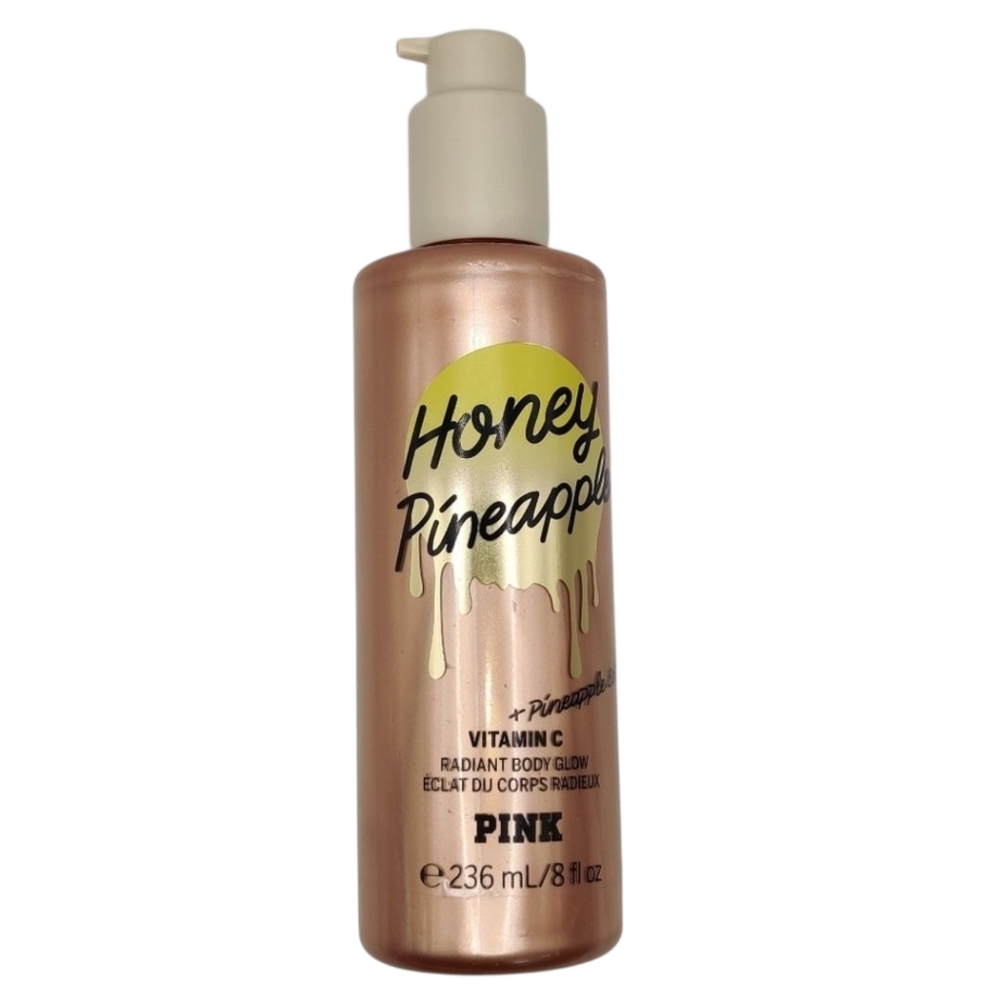 NWT Victoria's Secret Pink Honey Pineapple Radiant Body Glow w/ Vitamin C